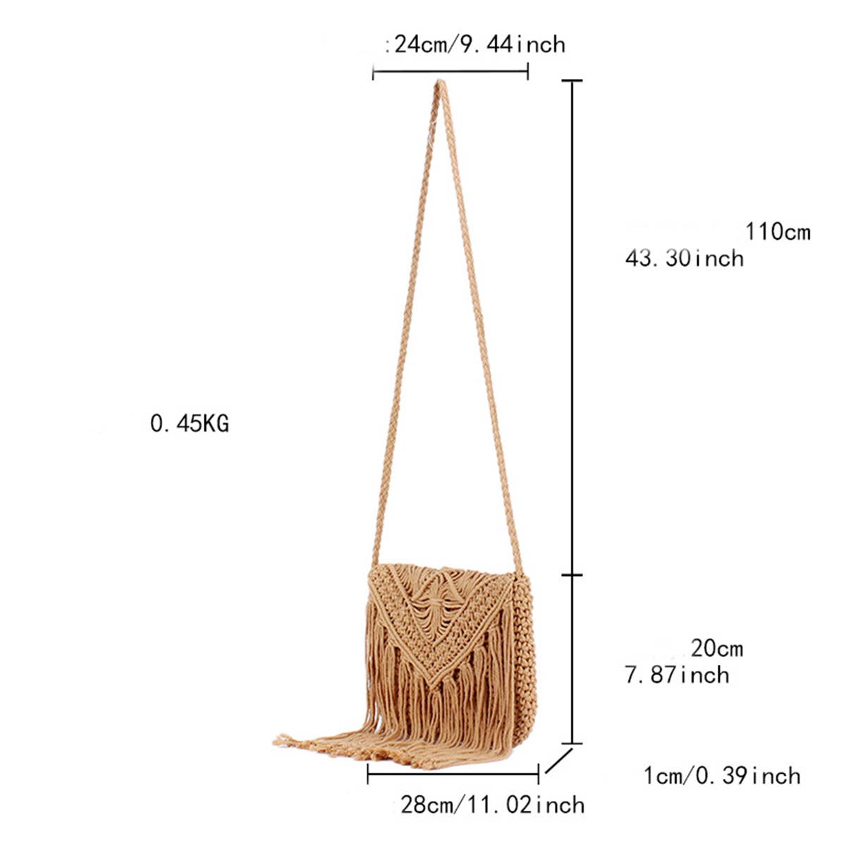SIMPLE TASSEL CROSSBODY STRAW BAG_CWAB2035