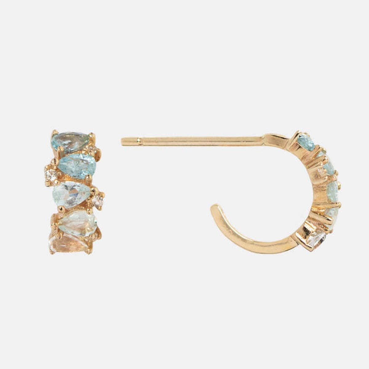 COLORFAST GRADIENT BIRTHSTONE STUD EARRINGS_CWAJE5105