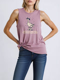 CUTE GRAPHIC TANK TOP FOR WOMEN LOOSE FIT_CWTTSL0421