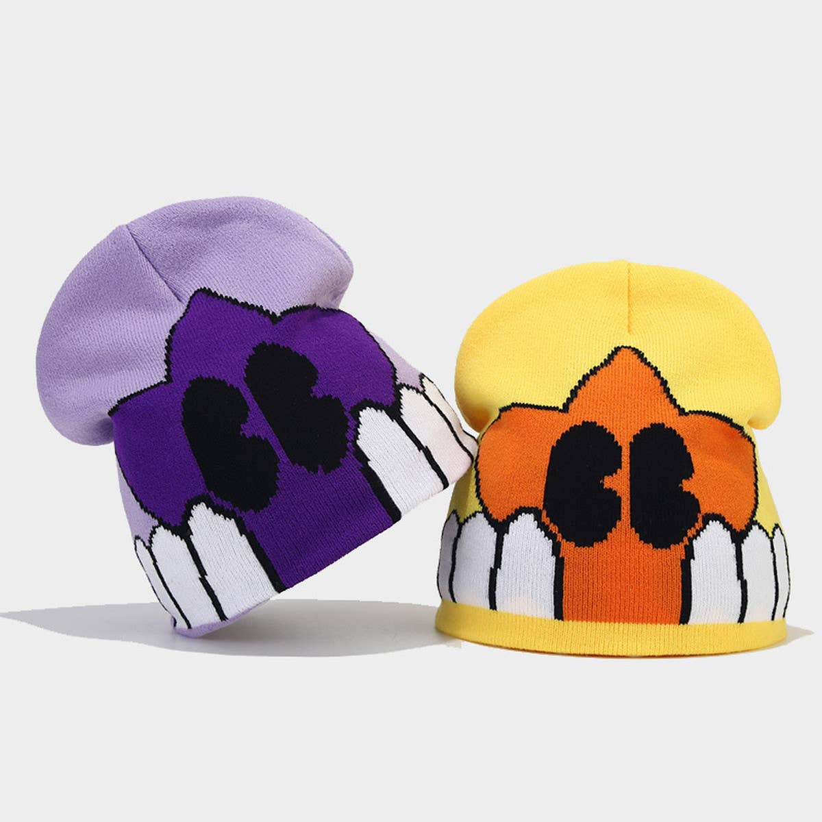 FIVE POINTED STAR CARTOON KNITTED HAT_CWAH1600