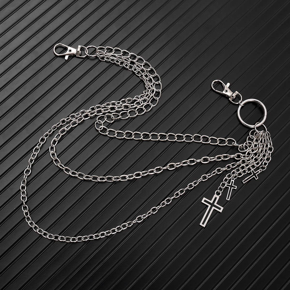 Versatile Multi-Layer Cross Trouser Chain_Cwmm4888