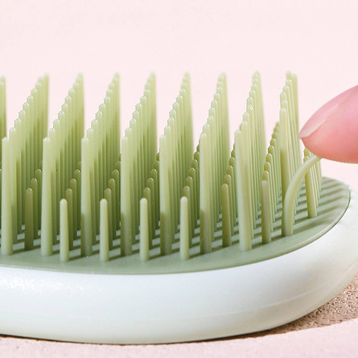 BANANA LEAF MASSAGE COMB FOR HOME USE_CWMM0909