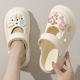 CUTE NON SLIP AND ODOR RESISTANT HOLE SANDALS_CWSHS0810
