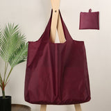 Waterproof Oxford Cloth Folding Shopping Bag_Cwab3458