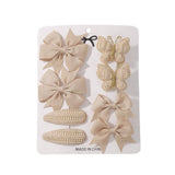 KIDS FISHTAIL BOW HEADBAND SET BABY HEADBANDS_CWAHA6741