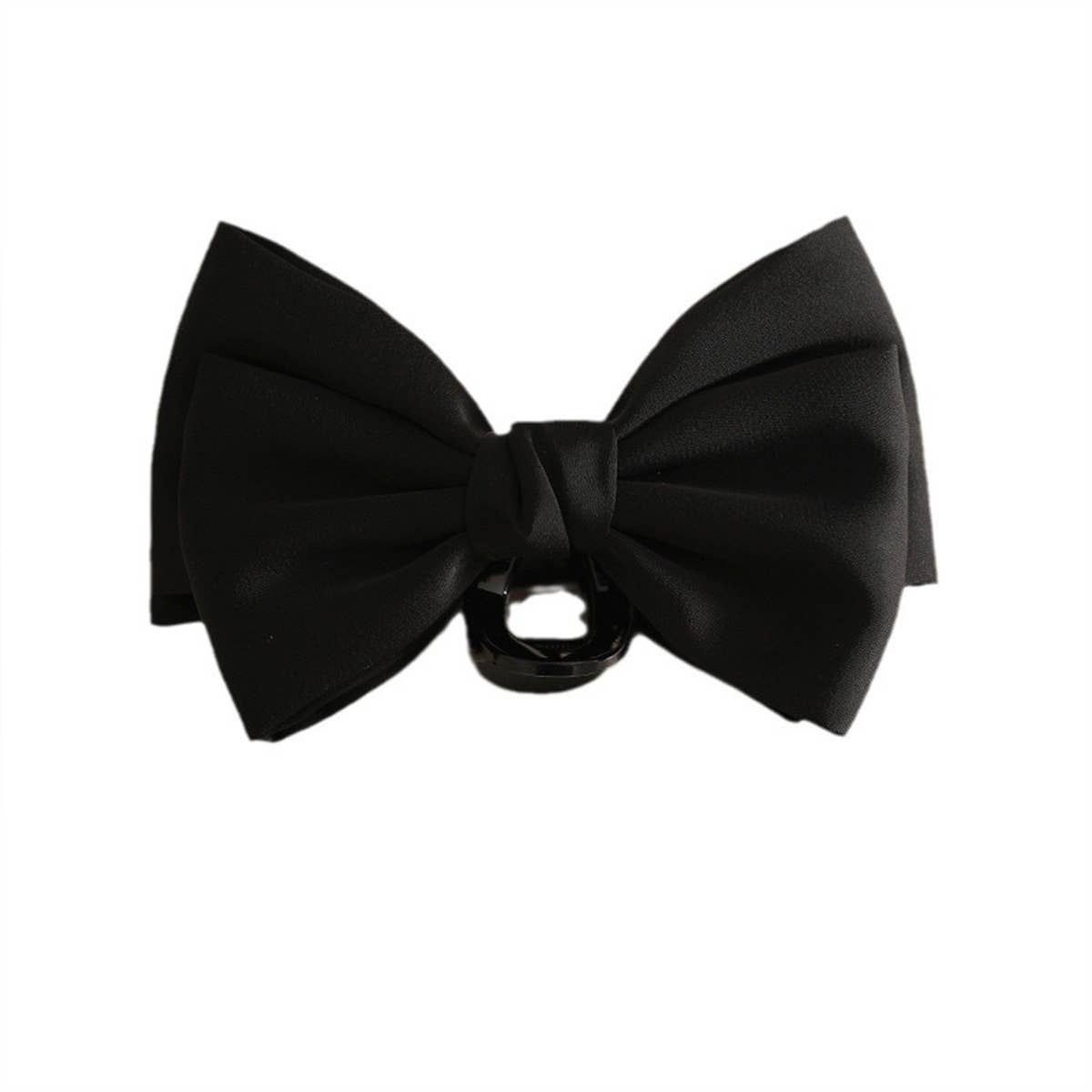 DOUBLE SIDED BOW LARGE HIGH END SHARK HAIRPIN_CWASC1067