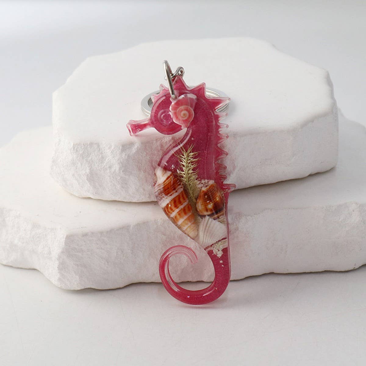 NEW CREATIVE SEAHORSE CAR KEYCHAIN PENDANT_CWMM3709