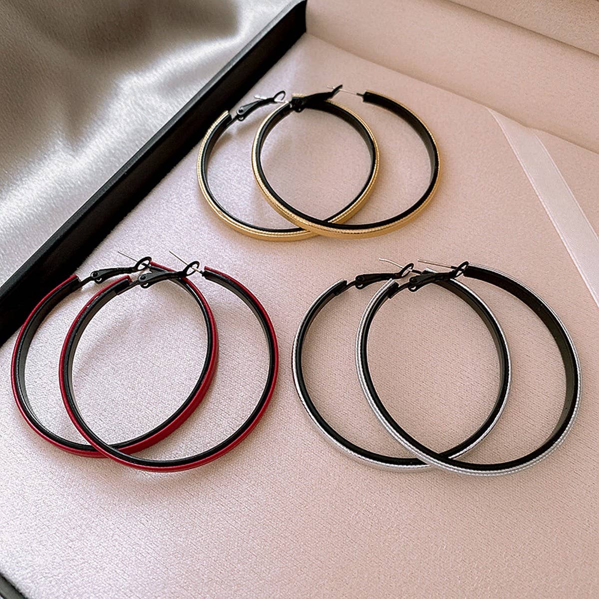 RETRO SIMPLE ROUND TEMPERAMENT EARRINGS_CWAJE2467