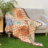 RETRO BLANKET SOFA BLANKET COVER BLANKET_CWMM0405