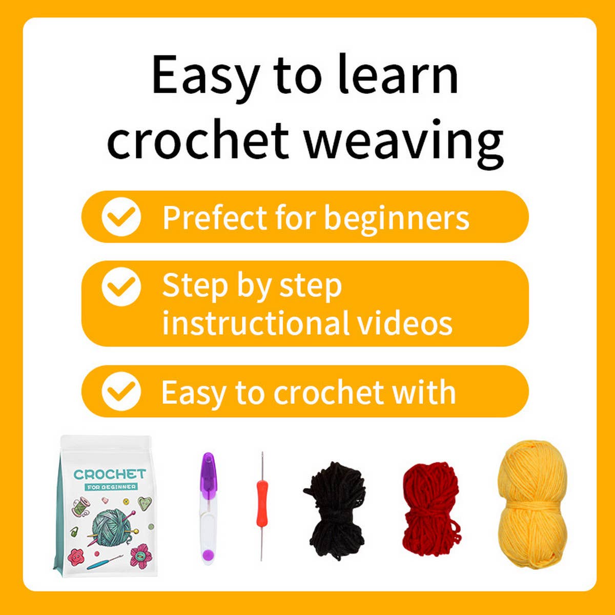 MANUAL DIY KNITTING CUTE DOLL MATERIAL PACKAGE_CWMM0831