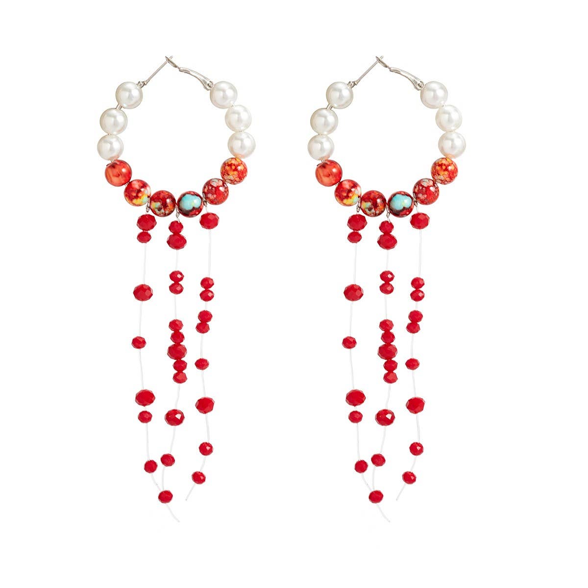 CREATIVE HALLOWEEN BLOOD DROP LONG EARRINGS_CWAJE1928