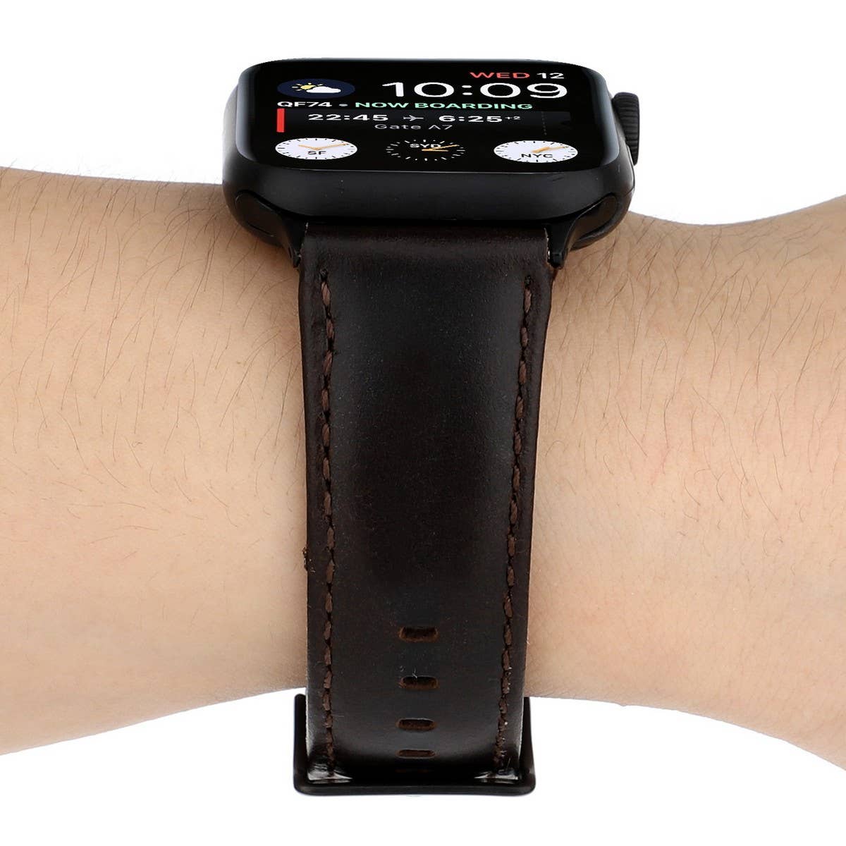 IWATCH7 1 SE CRAZY HORSE WAX LEATHER STRAP_CWWW0079