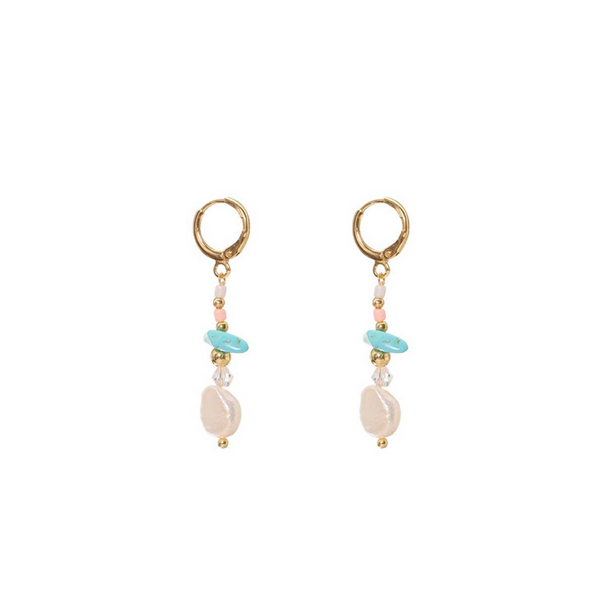 HIGH GRADE RETRO NATURAL PEARL EARRINGS FOR WOMEN_CWAJE3812