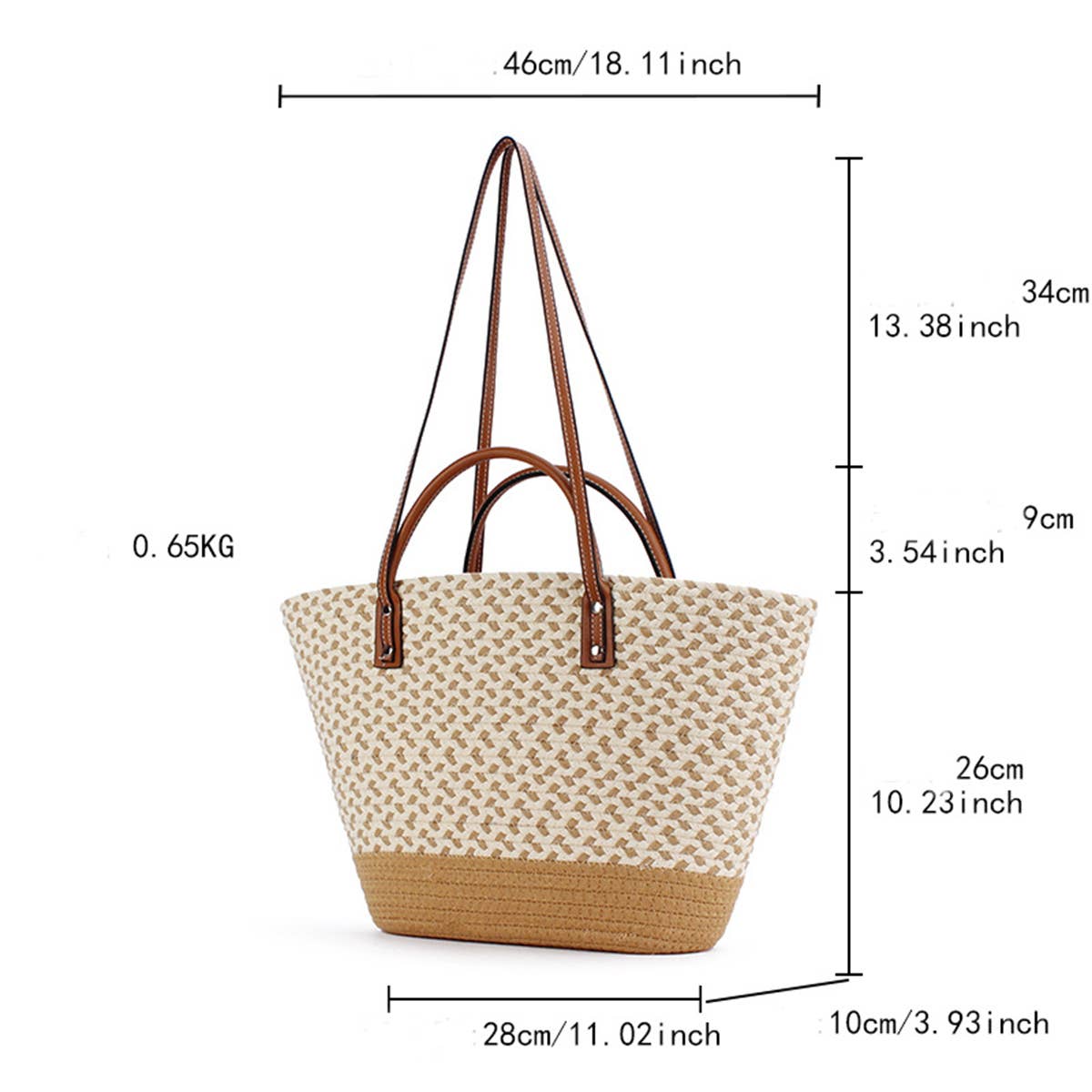 SIMPLE BOHEMIAN STYLE HANDWOVEN BAG_CWAB2108
