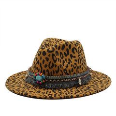 ETHNIC STYLE WOOLEN WESTERN COWBOY HAT COUPLE HAT_CWAH2609