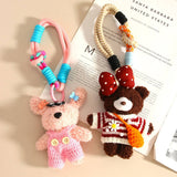 DOPAMINE PLUSH SWEATER DOLL KEYCHAIN BAG CHARM_CWMM7870