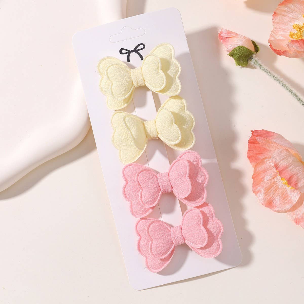DOUBLE LAYER BUTTERFLY HAIR CLIP SET FOR KIDS_CWAHA6707