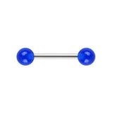 STAINLESS STEEL LUMINOUS ACRYLIC BALL TONGUE STUD_CWMM9597