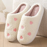 CUTE CARTOON LITTLE HEART WINTER COTTON SLIPPERS_CWMM3071