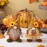 THANKSGIVING FACELESS DOLL DWARF ORNAMENTS_CWMM1755