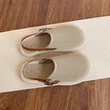 BREATHABLE KNIT CLOSED TOE SUMMER SANDALS_CWSHF0099