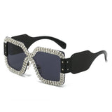 FRAMELESS ONE PIECE DOUBLE ROW DIAMOND SUNGLASSES_CWASG0766