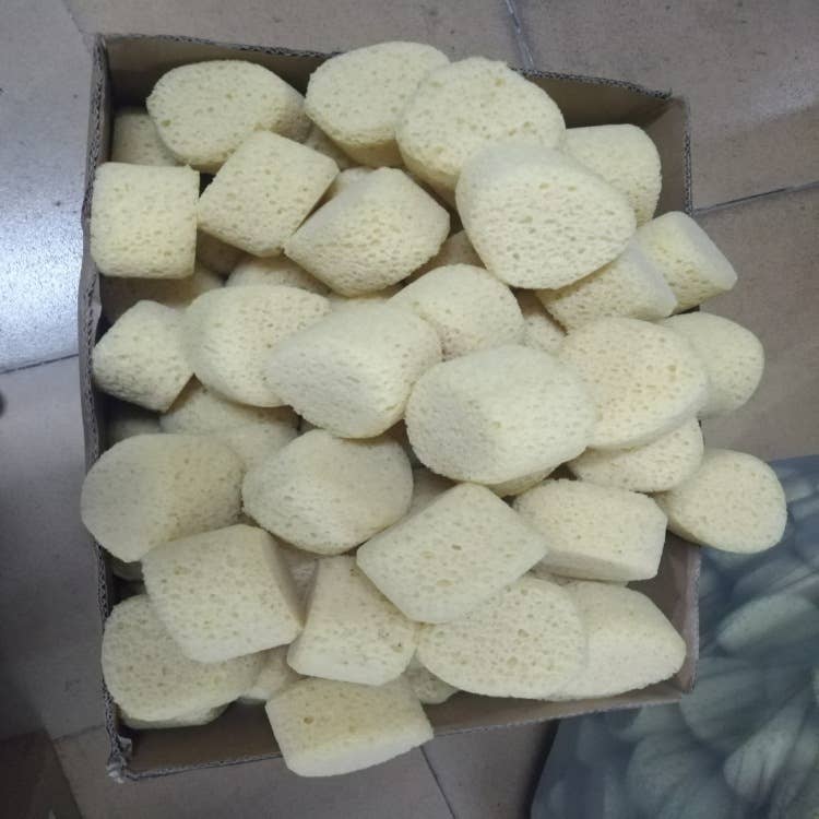 Water Drop Shaped Bath Sponge Foaming Bath Ball_Cwmm3412