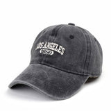 Vintage Washed Letter Embroidered Baseball Cap Cwah1536