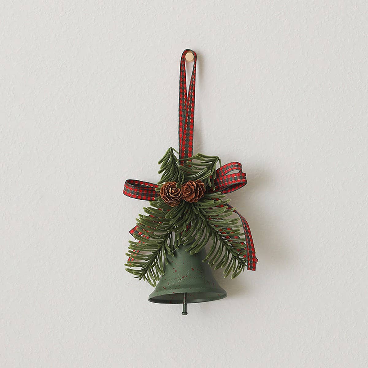 Pinecone Bell Xmas Wreath Hanging Decor_Cwmm10584