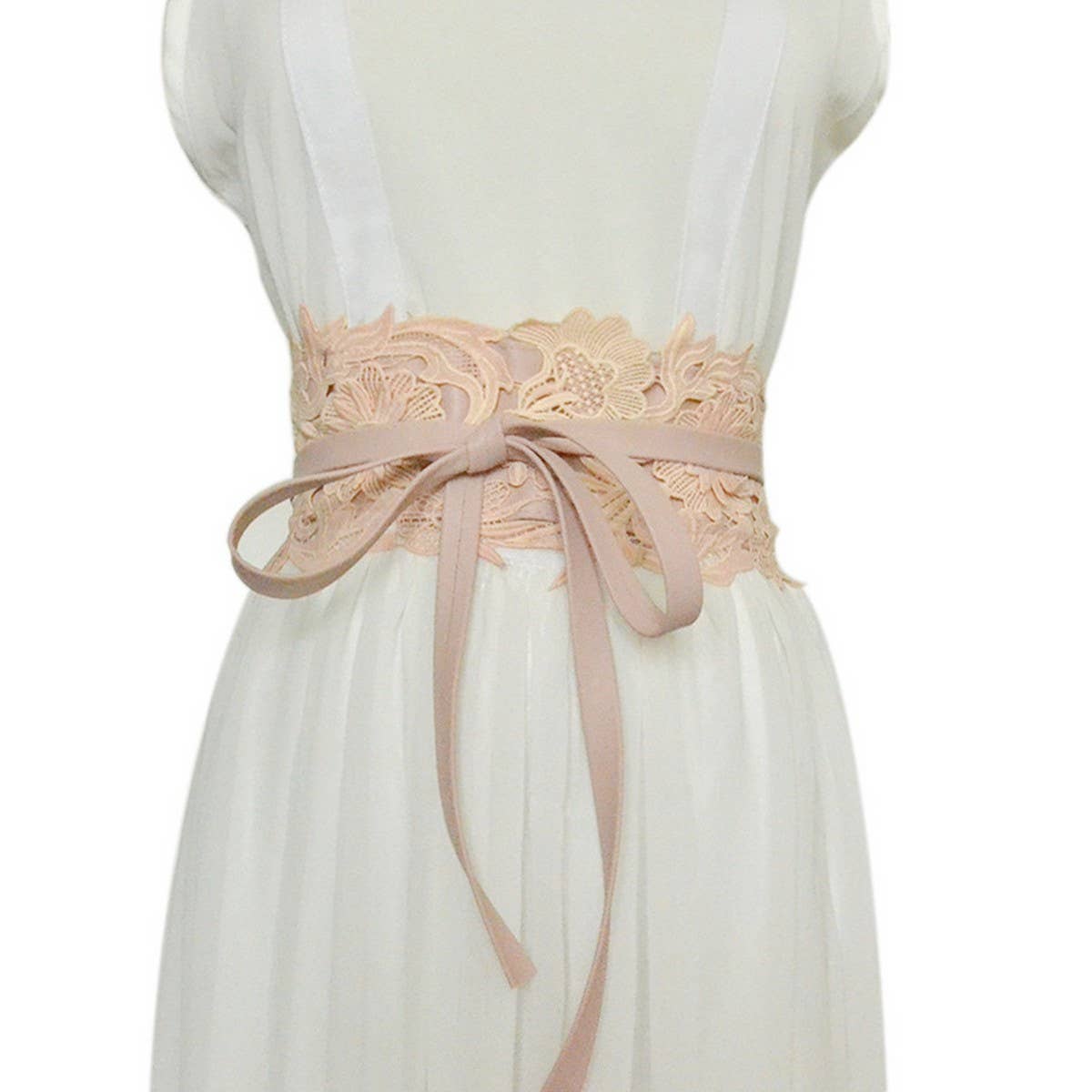 LACE GIRDLE STRAPS CASUAL DECORATIVE CORSET_CWABE0491