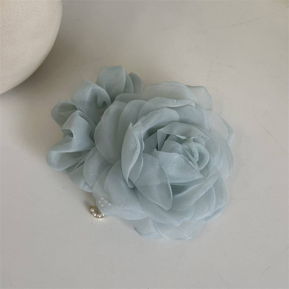 GENTLE AND PURE STYLE MESH ROSE HAIRBAND_CWAHA4678