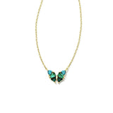 BUTTERFLY TEMPERAMENT VERSATILE ZIRCON NECKLACE_CWMM3752
