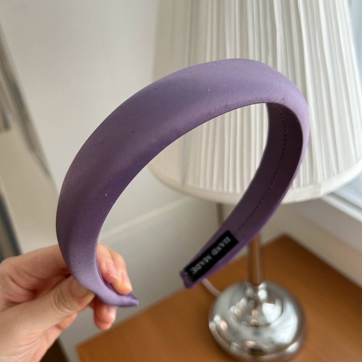 GENTLE PURPLE WIDE BRIMMED HEADBAND_CWAHA2853