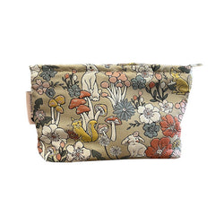Large Canvas Makeup Bag Travel Cosmetic Pouch_Cuab00657