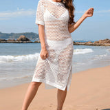 Seaside Holiday Long Dress Fashion Smock