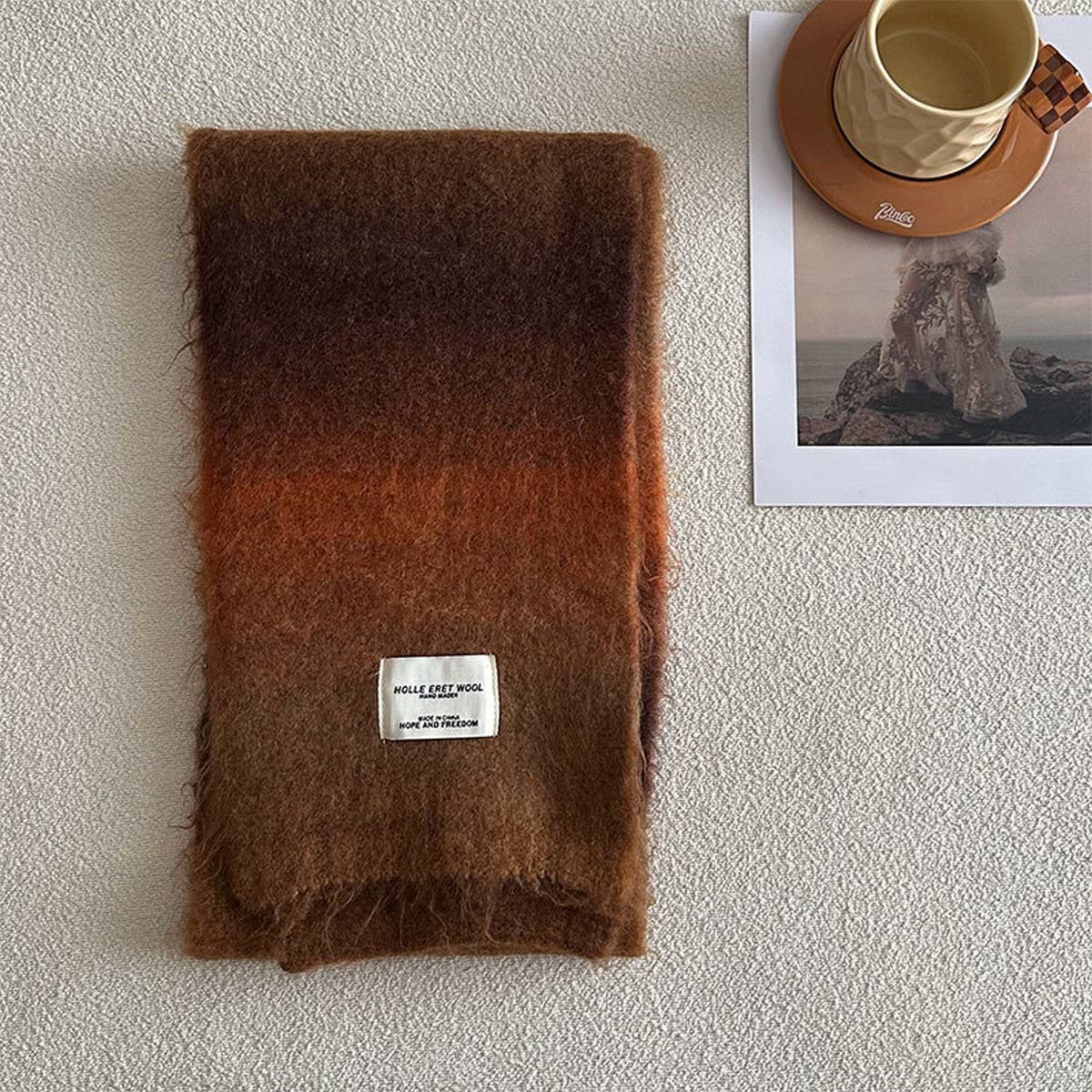 Unique Gradient Wool Blend Knit Scarf For Winter_Cwasc2318