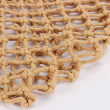 TASSEL WOVEN SHOULDER BAG WITH DRAWSTRING LINING_CWAB4674