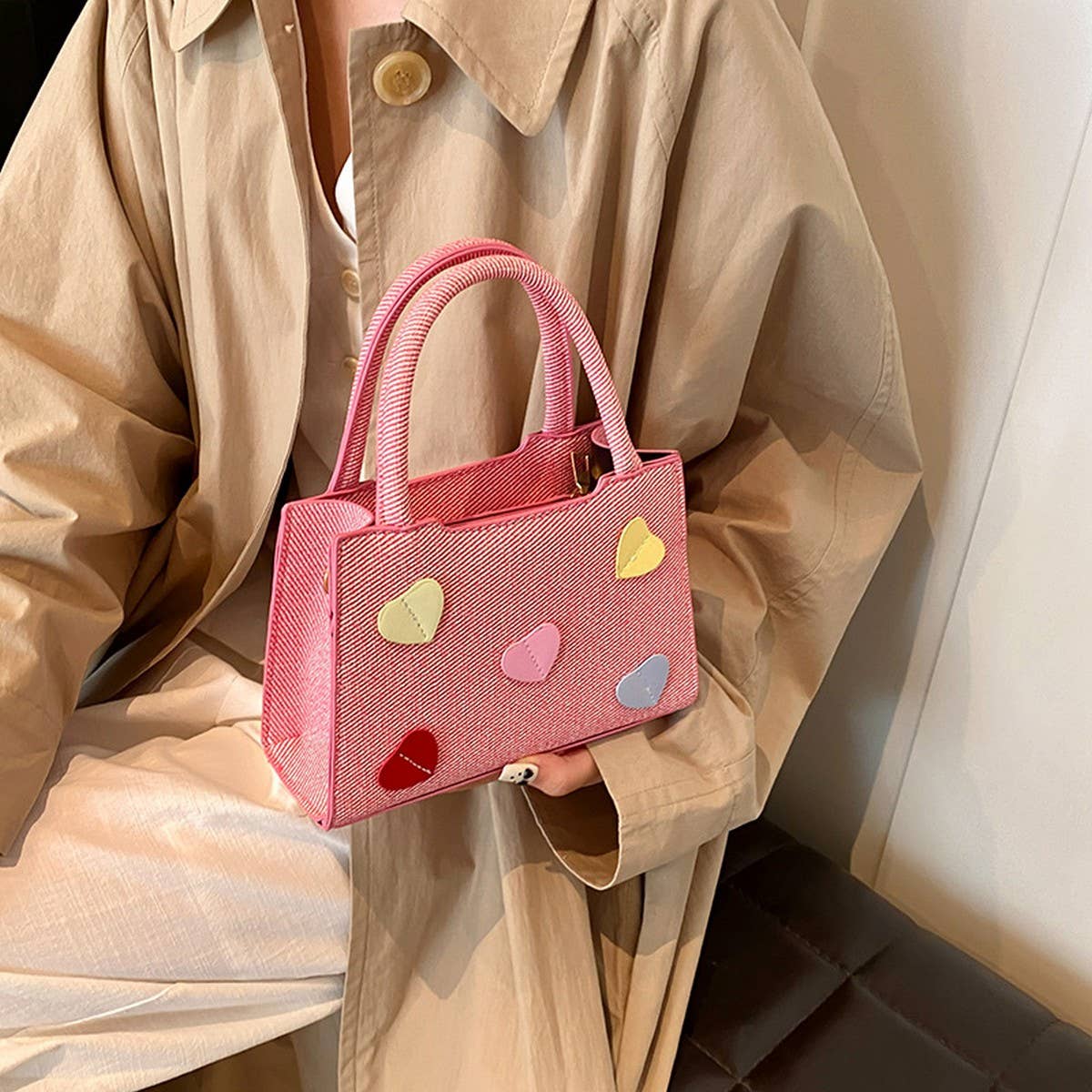 2024 NEW FASHION LOVE COMMUTER SHOULDER BAG_CWAB3296