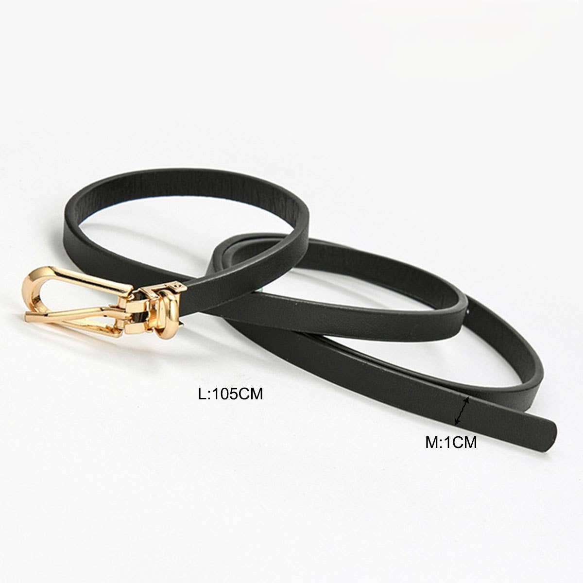 W 0.39"In,H 41.34"In Slender Belt For Dresses_Cwabe0188