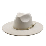 GOURD BUCKLE BELT SUEDE HAT KNIGHT HAT SUN HAT_CWAH2523