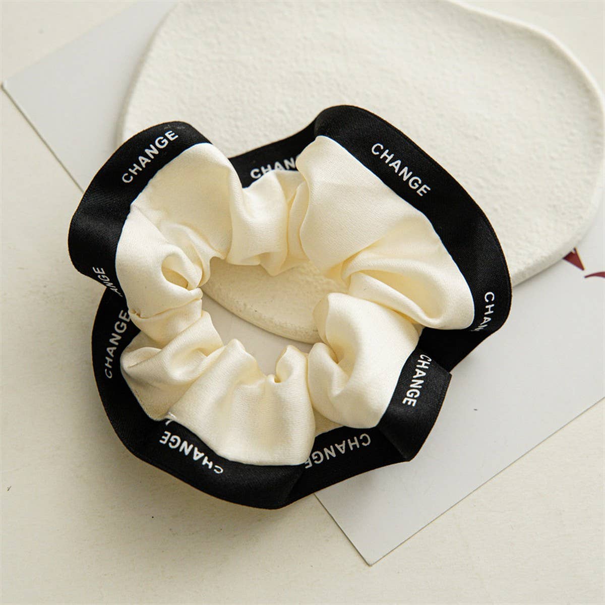 NEW PLEATED FRENCH HAIR TIE_CWAHA2418