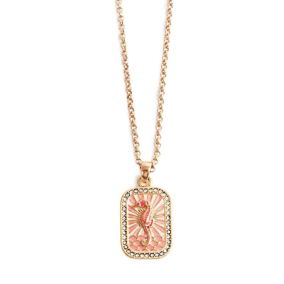 HOLIDAY INSPIRED COLORFUL TAROT NECKLACE_CWMM5329