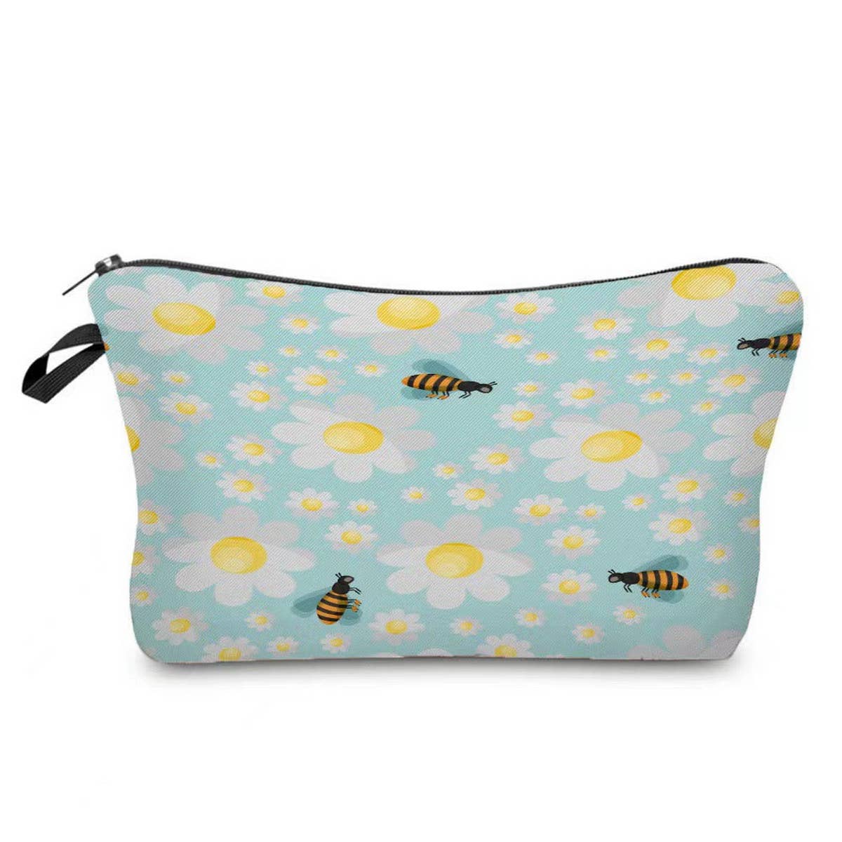 CUTE HARD WORKING BEE PRINTED COSMETIC BAG_CWAB2269