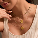 NEW FASHION IRREGULAR PENDANT CLAVICLE NECKLACE_CWMM3830
