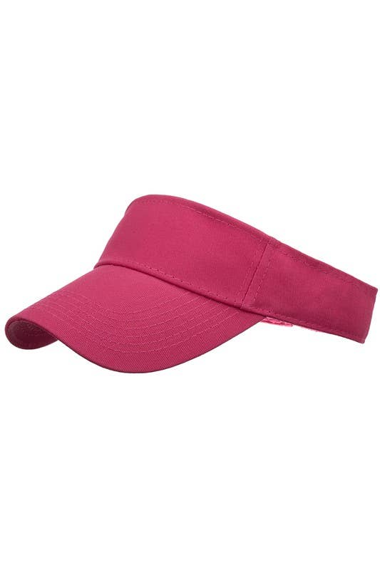 Women Simple Summer Suncap Visor_Cwah0025