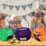 Cwab2575_Halloween Round Pumpkin Candy Tote Gift Bag