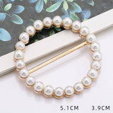 ROUND PEARL INLAID SHINY SCARF RING FOR WOMEN_CWMM2122