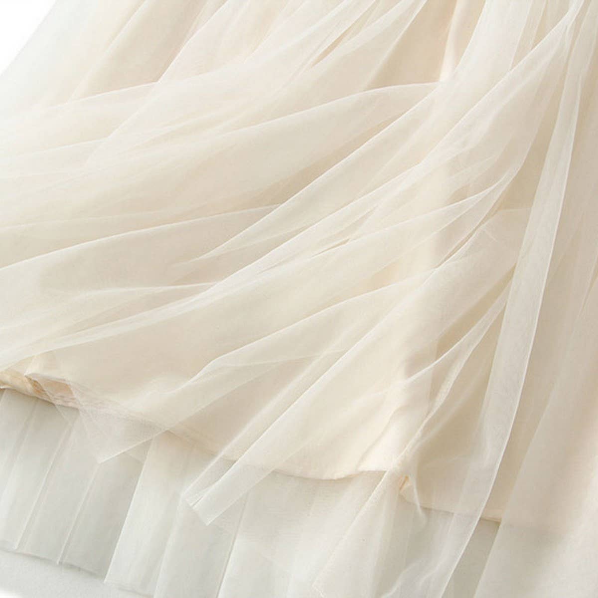 HIGH WAIST SLIMMING TULLE PUFF SKIRT_CWBMS0350