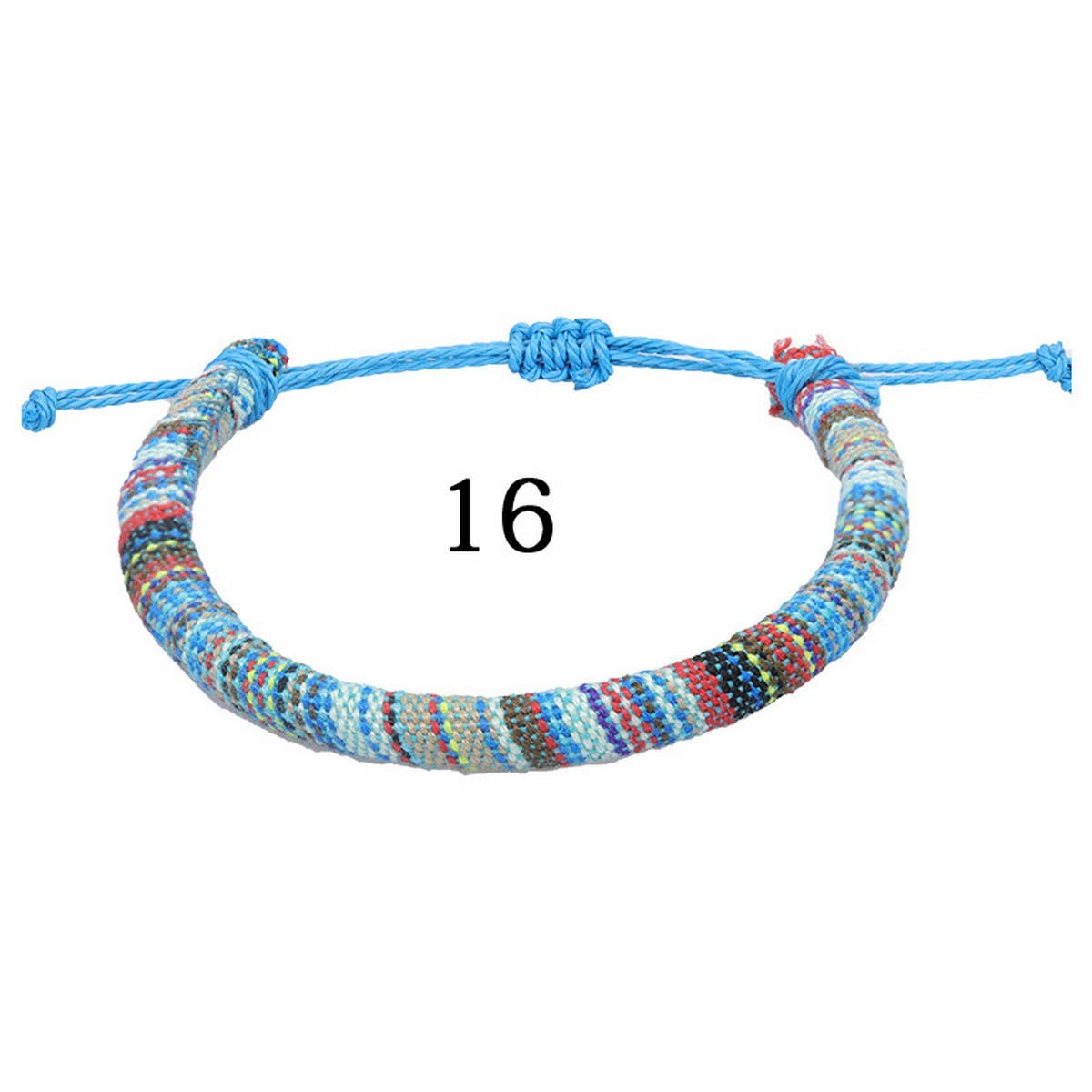 BOHEMIAN ETHNIC STYLE COLORFUL HANDWOVEN BRACELET_CWMM0538