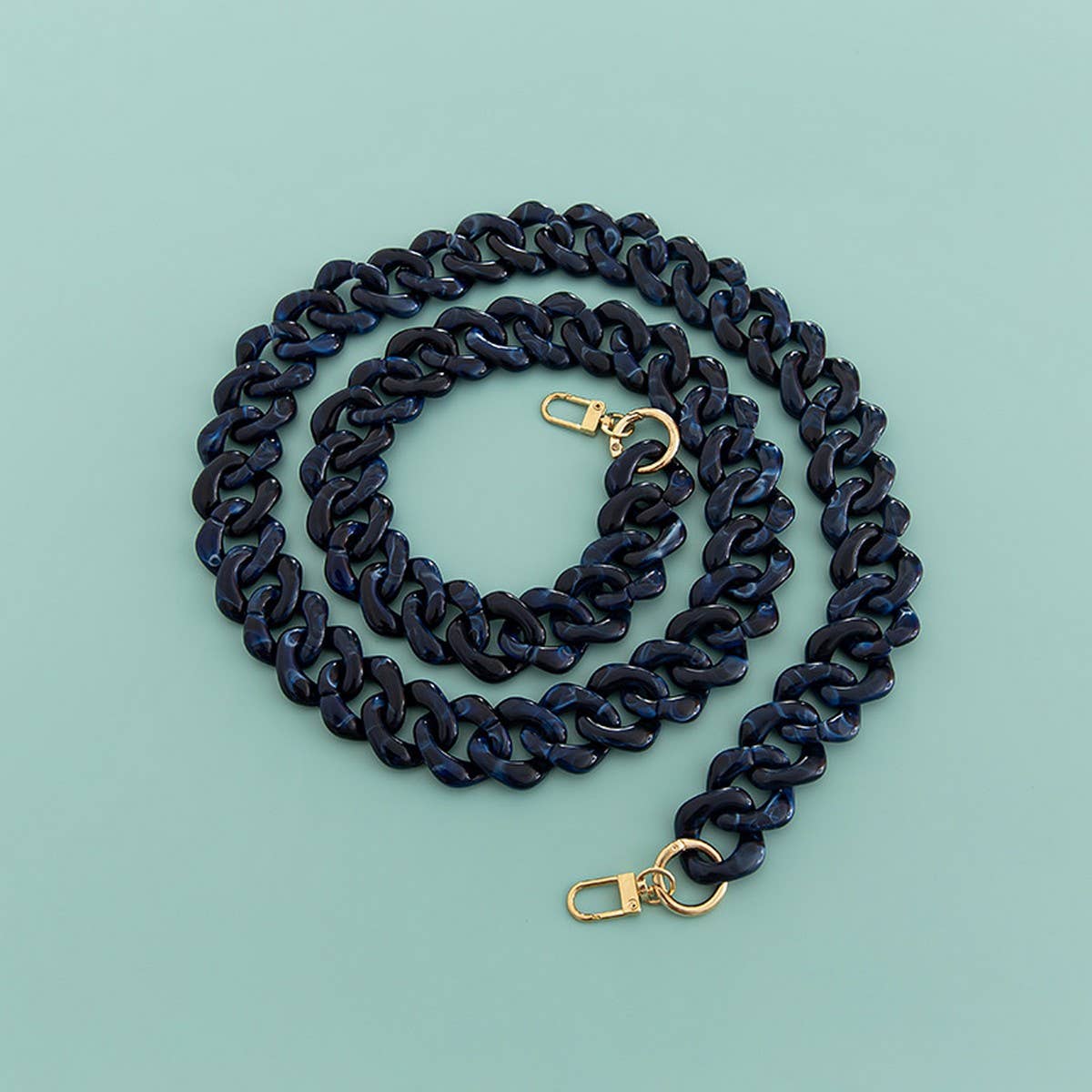 47IN ACRYLIC DIAMOND BAG STRAP COLORFUL CHAIN_CWMM5058